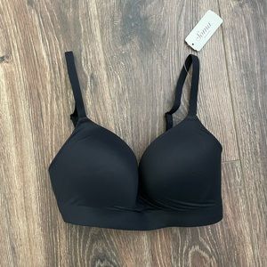 NWT Soma Enbliss Wireless Bra Black 32C